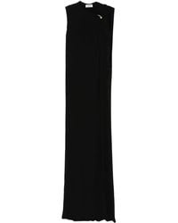 Jean Paul Gaultier - Robe Sans Manches À Détail Noué - Lyst