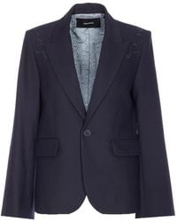 Zadig & Voltaire - Vavy Rhinestone-Embellished Blazer - Lyst