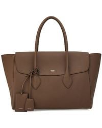 Ferragamo - Large Leather Tote Bag - Lyst
