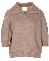 Lisa Yang - Jersey Lailai con cuello en V - Lyst