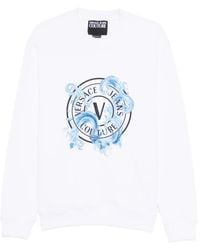 Versace Jeans Couture - Graphic-Print Sweatshirt - Lyst