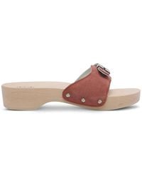 Scholl - Pescura Suede Sandals - Lyst