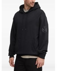Guess - Felpa Con Cappuccio E Logo - Lyst