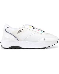 puma white slippers for men