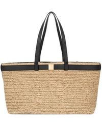 Apatchy London - Esme Leather-Trim Tote Bag - Lyst