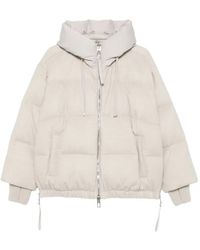 DUNO - Quilted Hooded Puffer Jacket - Lyst