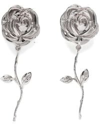 Magda Butrym - Orecchini Rose Stem - Lyst