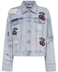Philipp Plein - Veste En Jean Cherrylicious - Lyst