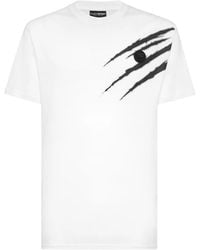 Philipp Plein - Scratch-Print T-Shirt - Lyst