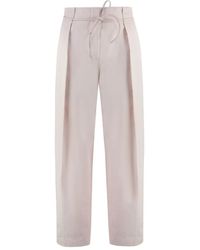 Yves Salomon - Belted Trousers - Lyst