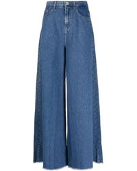 Liu Jo High-rise Flared-leg Jeans - Blue