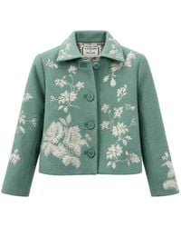 Paul & Joe - Johanna Floral-Embroidered Jacket - Lyst