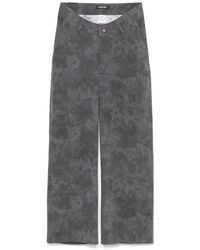 Elena Velez - Cotton Trousers - Lyst