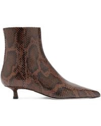 Aeyde - 35Mm Sofie Pointed-Toe Ankle Boots - Lyst