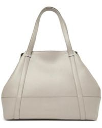 Peserico - Maxi Leather Tote Bag - Lyst
