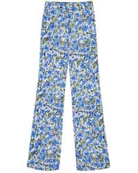 Maliparmi - Floral-Print Trousers - Lyst