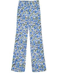 Maliparmi - Floral-Print Trousers - Lyst