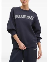 Guess - Logo-Embellished Sweatshirt - Lyst