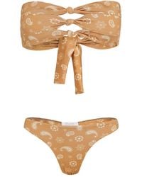 Brigitte Bardot - Paisley-Print Bikini - Lyst