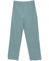 Homme Plissé Issey Miyake - Pleated Trousers By Homme Plisse' Issey Miy - Lyst