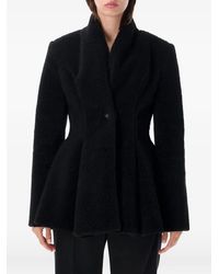 Stella McCartney - Fleece-Texture Flared Jacket - Lyst