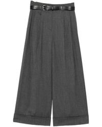 Juun.J - Pleated Wide-Leg Trousers - Lyst