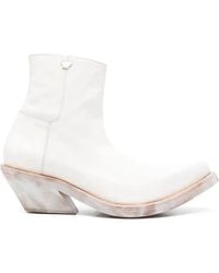 Egonlab - Spike Leather Boots - Lyst