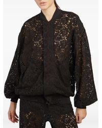 FEDERICA TOSI - Lace Bomber Jacket - Lyst