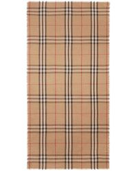 Burberry - Sciarpa Con Motivo Vintage Check - Lyst