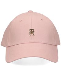 Tommy Hilfiger - Logo-Plaque Baseball Cap - Lyst