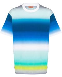 Missoni - Ombré-print Cotton T-shirt - Lyst