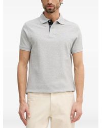 Barbour - Tartan Pique Check Trim Polo Shirt - Lyst
