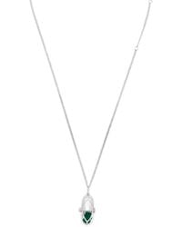 CAPSULE ELEVEN - Capsule Crystal Pendant Necklace - Lyst