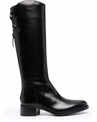 Sartore - Rear-zip Knee Length Boots - Lyst