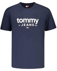 Tommy Hilfiger - Logo-Print Cotton T-Shirt - Lyst