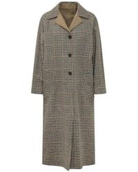 Schneiders - Kate Houndstooth Reversible Coat - Lyst