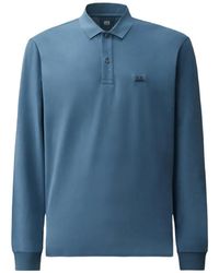 C.P. Company - Polo À Patch Logo - Lyst