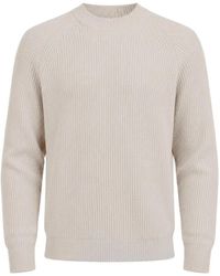Gran Sasso - Ribbed-Knit Raglan-Sleeve Sweater - Lyst