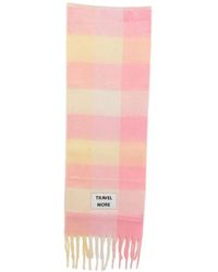 Verb to Do - Check Fringed Scarf - Lyst