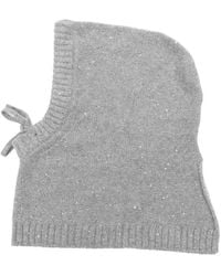 Gran Sasso - Sequin-Embellished Balaclava - Lyst