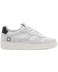Date - Court 2.0 Leather Sneakers - Lyst