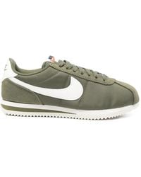 Nike - Cortez Swoosh Low-Top Sneakers - Lyst