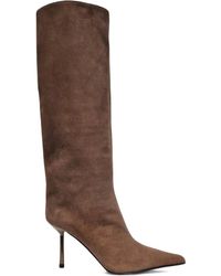 Le Silla - 80Mm Bella Stiletto-Heel Pointed-Toe Boots - Lyst
