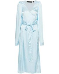 ROTATE BIRGER CHRISTENSEN - Polka-Dot Wrap Dress - Lyst