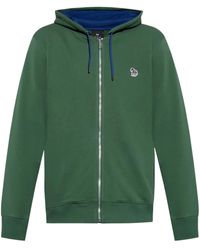 Paul Smith - Felpa Con Logo E Cappuccio - Lyst