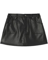 B+ AB - Pocket-Detail A-Line Mini Skirt - Lyst
