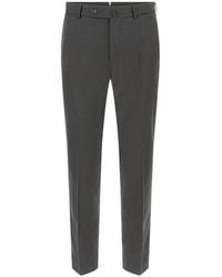 Incotex - Pressed-Crease Virgin-Wool Trousers - Lyst