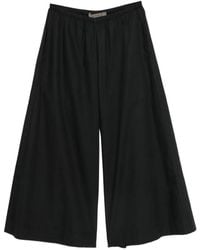 Enza Costa - Elasticated-Waist Palazzo Pants - Lyst
