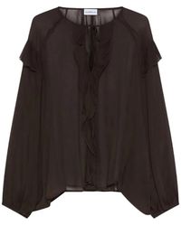 Marella - Bluse Mit Rüschen - Lyst