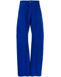 Off-White c/o Virgil Abloh - Flock Contour Tapered Trousers - Lyst